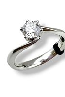 Anello Recarlo Donna in Oro bianco Diamante R01SO028/051-14 RECARLO